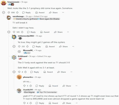 Reddit热议BLG击败MKOI：knight一个人的气场比一些队加起来都强