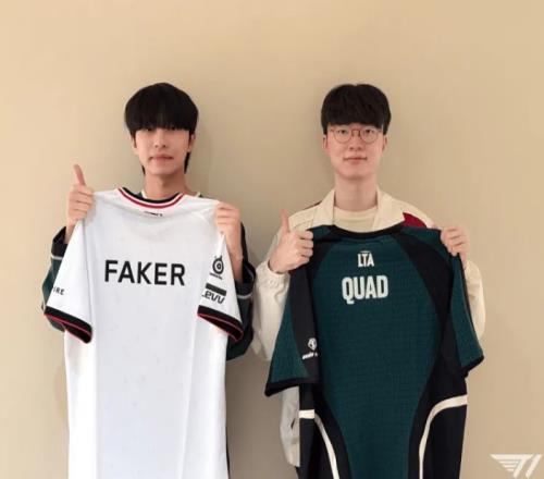 Quad：和Faker换队服是我的荣幸这是我一生中难忘的一天