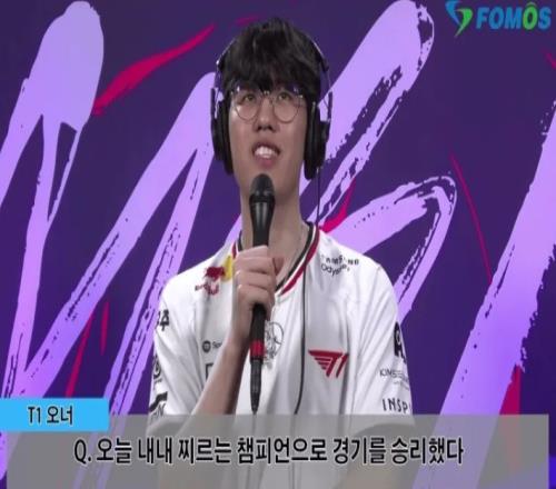 Oner：Faker国际赛200胜有我们的贡献，是我们需要追赶的目标