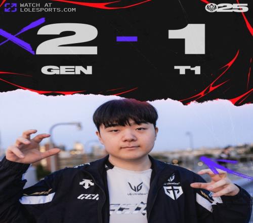 BLG附体了T1超级巨大配合失误葬送局势GEN四前排阵拿赛点