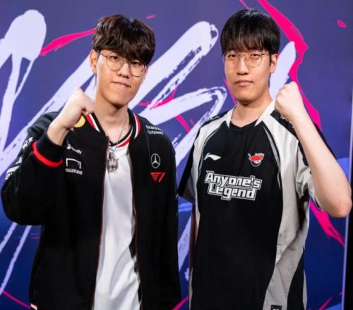 LoL赛事官方发布打野合照：OnervsTarzan