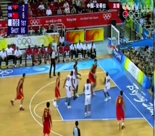 这就是超级中锋！巅峰姚明08年奥运会狂砍30分率队战胜安哥拉！