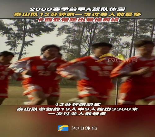 谁的体能最好来看2000年甲A体测都有哪些项目