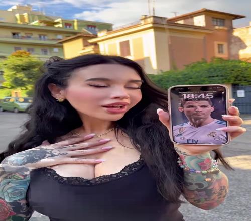 外国美女表白C罗：是时候让我成为他第二个老婆了，他荣登富豪榜