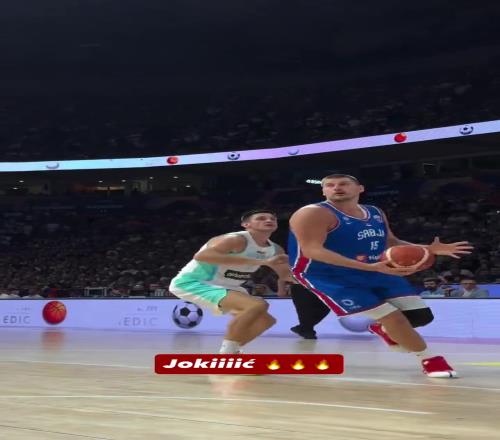 MVP！约基奇全程给队友掩护最后轻松终结率队半场领先28分