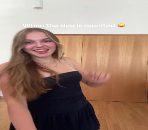 被绑架了你就眨眨眼诺维茨基与侄女合拍抖音，长相像不像
