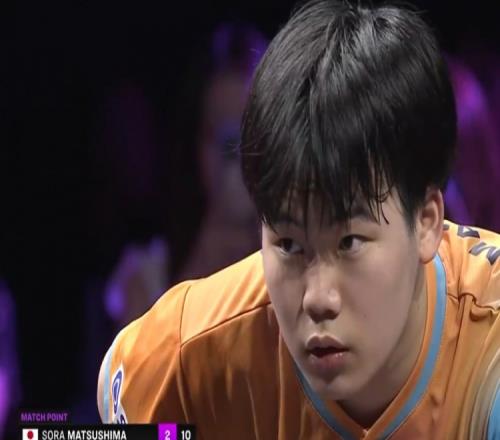 让2追3！松岛辉空逆转李尚洙，晋级横滨冠军赛16强&将战莫雷加德