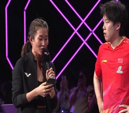 王楚钦：每场比赛都是新的开始，希望自己再赢200场WTT的胜利