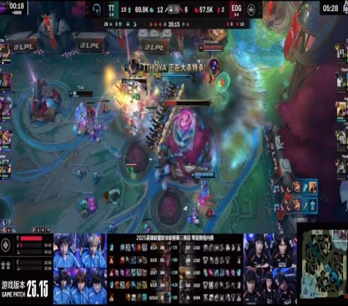 EDG在涅槃组的小场首败！此前首轮循环全胜+连续5场20