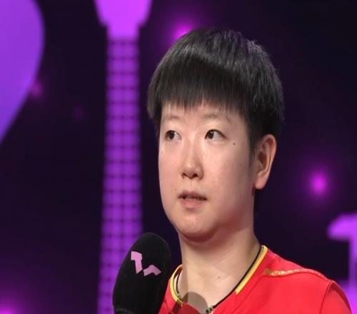 孙颖莎：没想到以40的比分赢大藤沙月，对石洵瑶会是艰苦的比赛