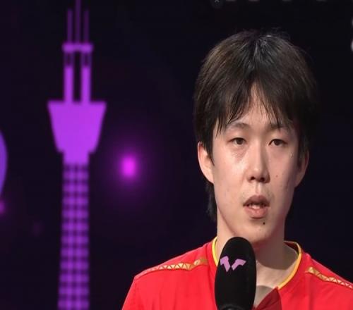 王楚钦谈晋级决赛：自己的发挥非常好，希望全力以赴享受决赛舞台