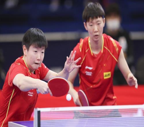 WTT欧洲大满贯瑞典站：孙颖莎王曼昱30完胜对手，晋级女双八强