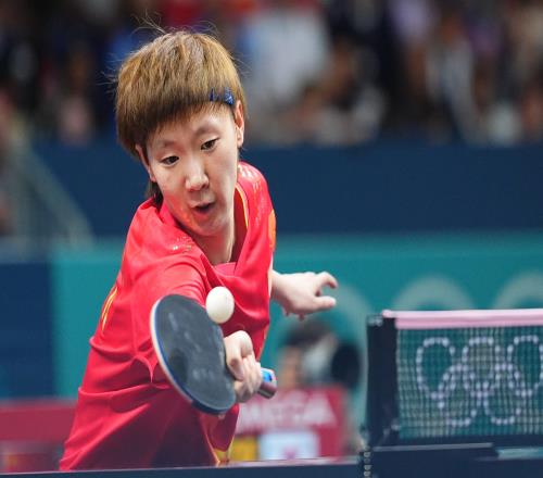 WTT欧洲大满贯瑞典站女单18决赛：王曼昱逆转长崎美柚晋级8强