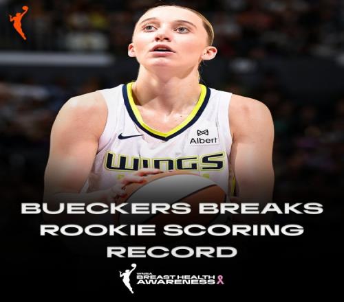 佩奇昨日44分创多项纪录以八成多命中率轰40+WNBA历史首人