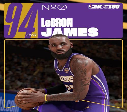 詹姆斯2K26能力值94引球迷炸锅：最少96！凭啥库里比老詹高