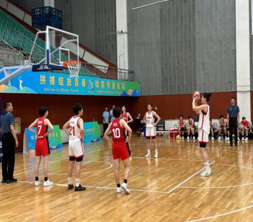 中国U16女篮6166不敌日本U18女篮收获中日韩青少年运动会亚军