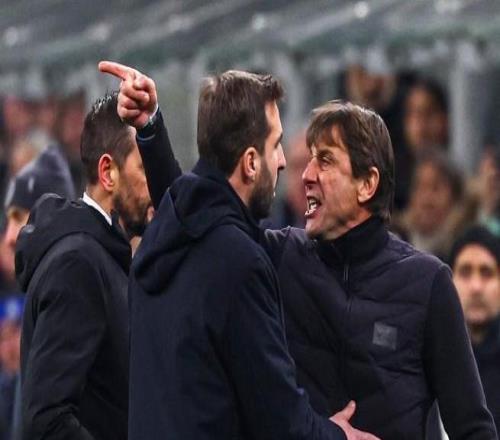 意甲官方：爆粗抗议主裁判点，孔蒂被禁赛2场