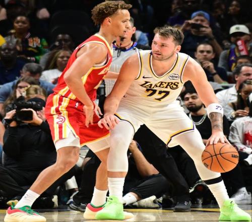 4人很关键！湖人25分大胜，东契奇27+12艾顿创纪录！