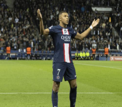 欧冠姆巴佩点球破门梅西缺阵巴黎11本菲卡