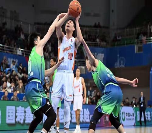 林庭谦20分5板8助CBA常规赛天津10676战胜福建邹阳23分