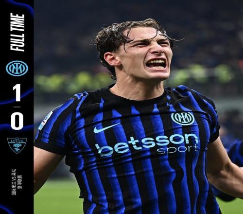 意甲近8轮不败！国米6分领跑登顶意甲半程冠军，20岁锋霸持续闪耀