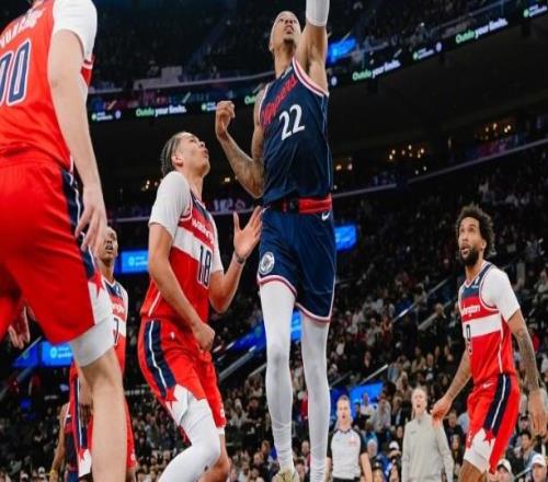 13战11胜剑指附加赛！哈登22+5+8小卡比肩库里，快船18连斩奇才