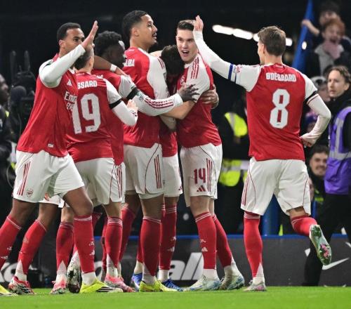 23！加纳乔梅开二度难救主，哲凯破球荒，阿森纳攻克斯坦福桥