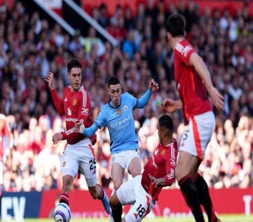 曼城英超客战曼联9胜为所有球队最多，打入37球仅次于利物浦