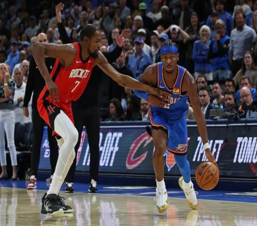 KD23投19分！火箭91111雷霆，看数据：他是头号罪人！