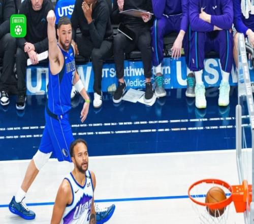 独行侠144122轻取爵士，克莱26分6板，马绍尔22+6+4