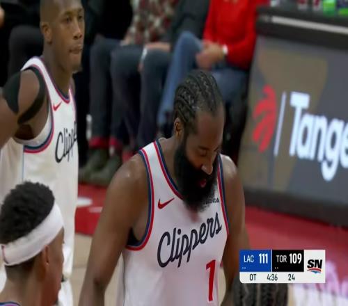 速效救心丸请备好！哈登变身指挥官，快船加时险胜猛龙