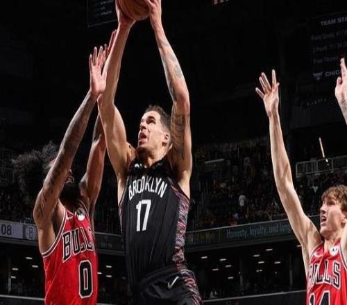 小波特26+7武切维奇19+6篮网险胜公牛结束五连败