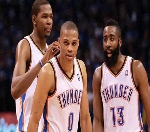 太意外雷霆三少谁最能赚哈登4.2亿杜兰特5亿，看到威少我服了