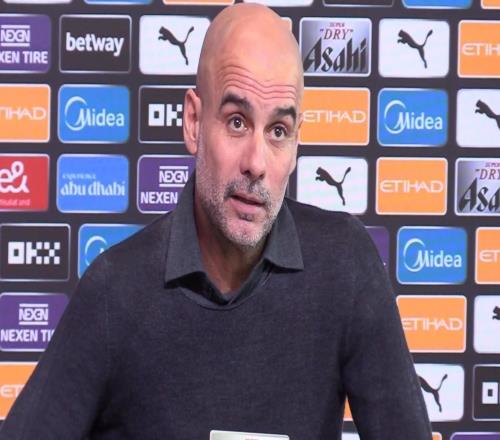 瓜迪奥拉：阿森纳的进球和我们被吹的球差不多这你得问裁判