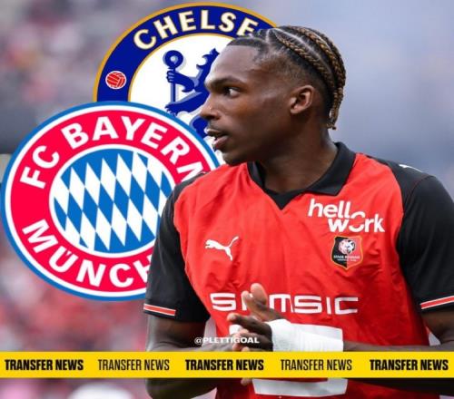 德天空报道切尔西积极推进冬季转会引进雷恩后卫雅奎特，而拜仁也在密切关注情况_德甲直播