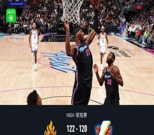 热火122120险胜雷霆，维金斯准绝杀，亚历山大空砍39分