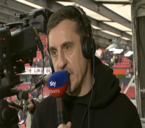 内维尔：B费的表现就像坎通纳曼联的表现体现了球队的DNA