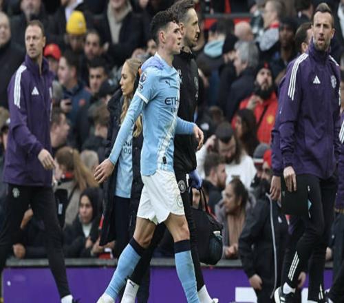 记者：福登疑似手部骨折，具体伤情还要等待扫描结果