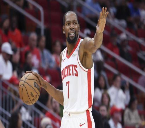 场均38.7分钟！杜兰特被火箭往死里用，西部第五的战绩拿健康来赌