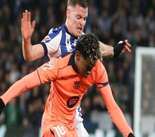 巴萨本赛季各项赛事击中门框数已达23次，为欧洲五大联赛榜首