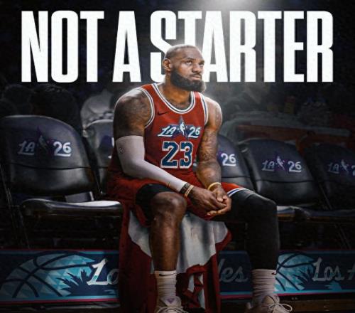 就在今天，詹姆斯连续21年的NBA历史第一纪录，终于中断了