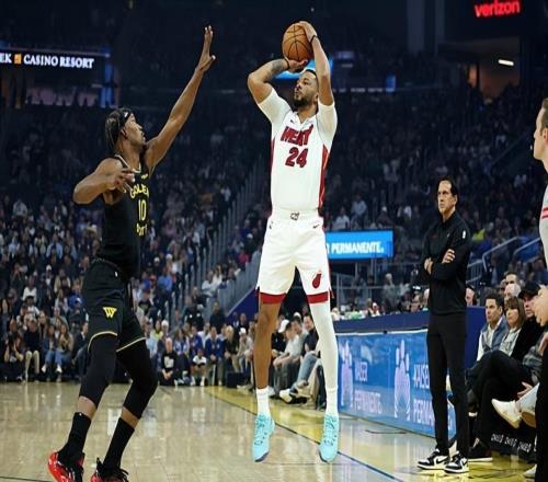 虽然热火惨败勇士，但强力得分手还是保持了应有的水准