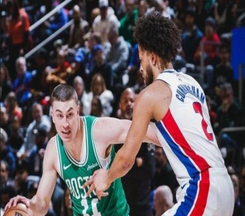 布朗32+11带不动怀特11中1，坎宁安打铁13中5，活塞笑傲榜首大战