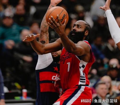 快船险胜！哈登36分20罚，乔治18+6榜眼大爆发，米勒16+5全队第一