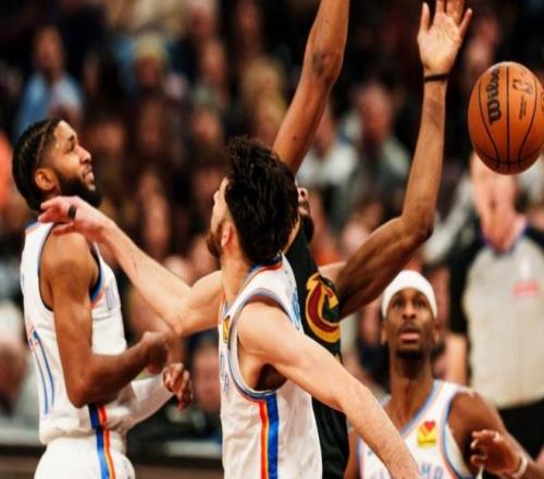 霍姆格伦28+8+2封盖，亚历山大完爆米神逼近NBA神迹，雷霆胜骑士