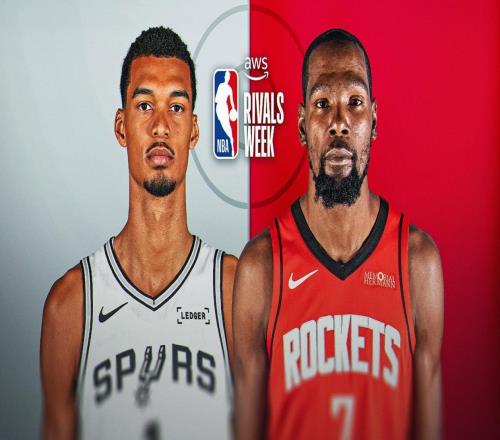 杜兰特18+7，火箭16分逆转马刺！文班亚马21中5，申京20+13+9暴走