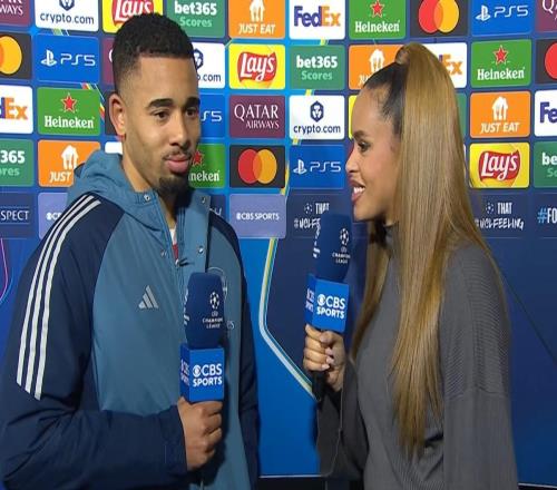 热苏斯：能击败国米感觉太棒了，这一切离不开全队的出色表现