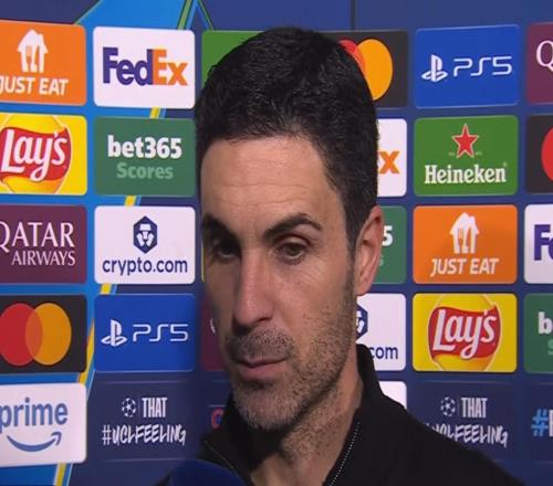 阿尔特塔：越是大场面热苏斯就越从容哲凯赖什的影响力很大