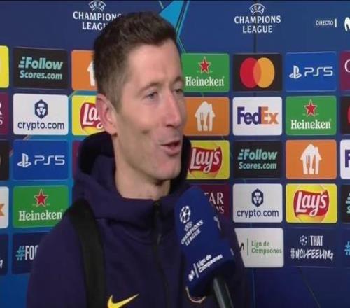 莱万：若是最后一轮我们能赢且多进球，进前八的时机就更大