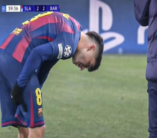 塞尔：佩德里右腿肌腱撕裂，将接受进一步检查